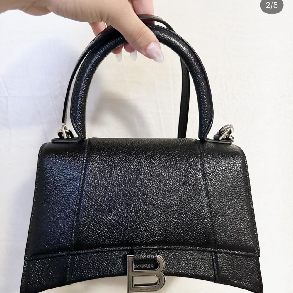 ✨BALENCIAGA
Hourglass Small Calfskin Top-handle/Crossbody bag✨ - Picture 2 of 9